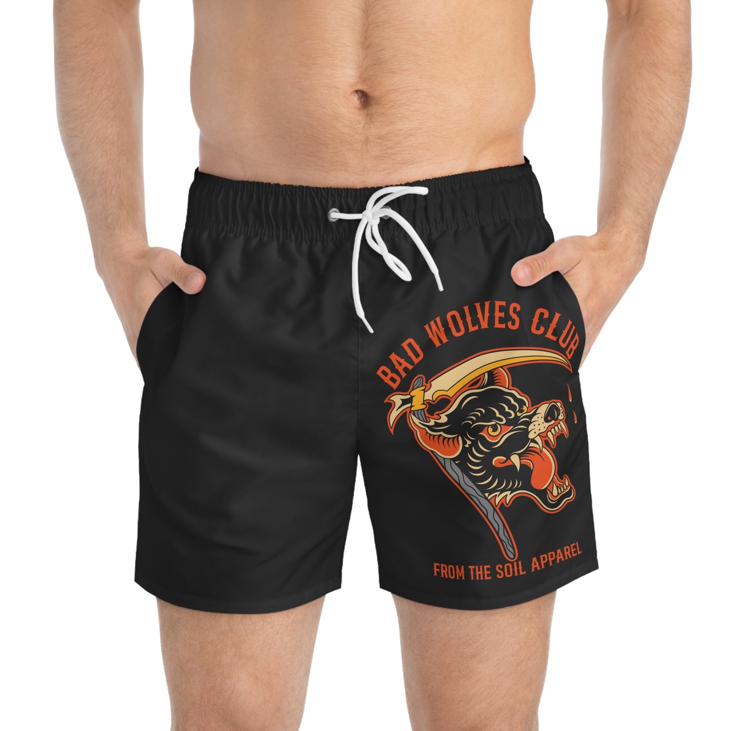 bad wolves club shorts