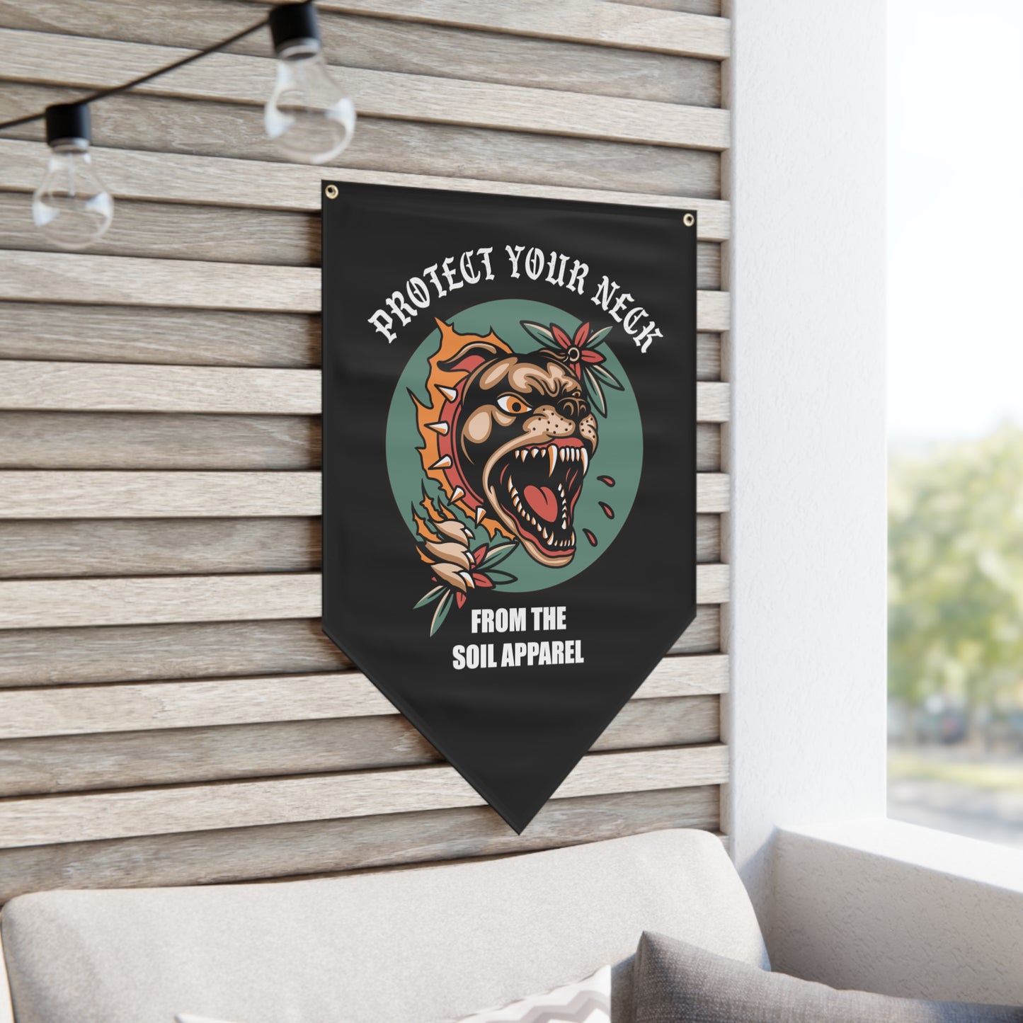 Protect your neck Pennant Banner