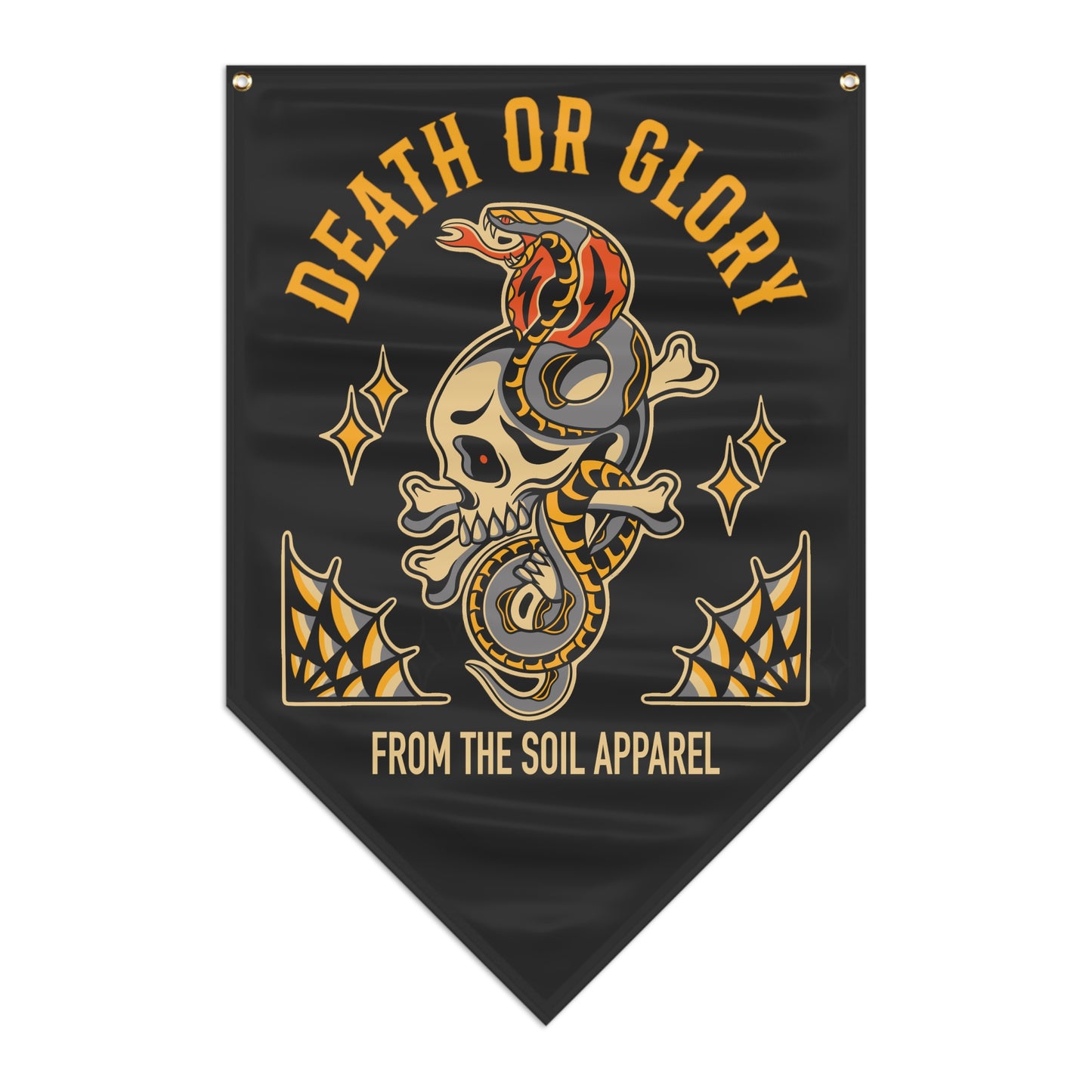 Death or Glory Pennant Banner