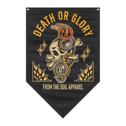 Death or Glory Pennant Banner