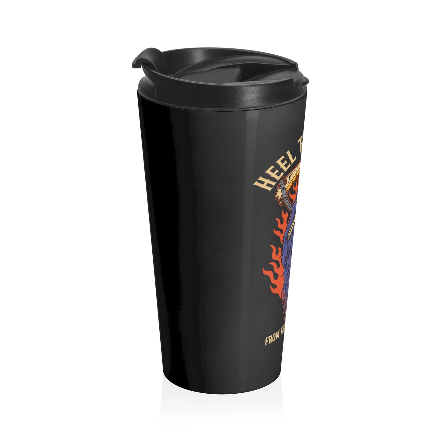 Heel Till Death Stainless Steel Travel Mug
