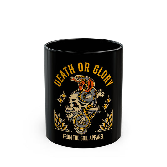 Death or Glory Black Mug (11oz, 15oz)