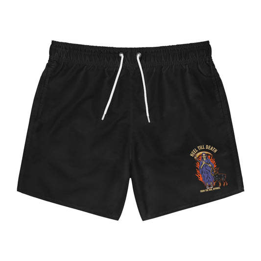 Heel Till Death Swim Trunks