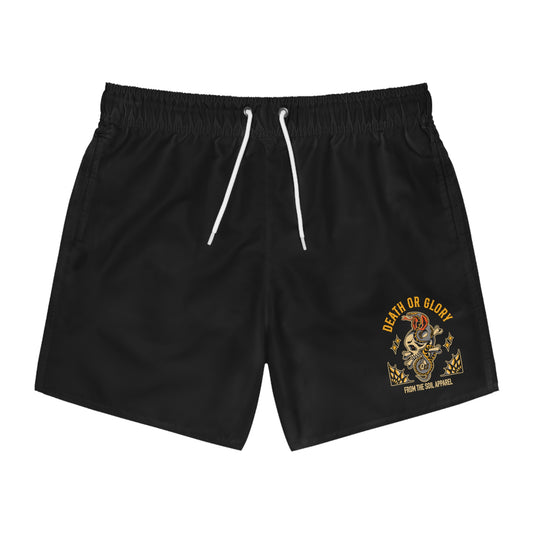 Death or Glory swim trunks